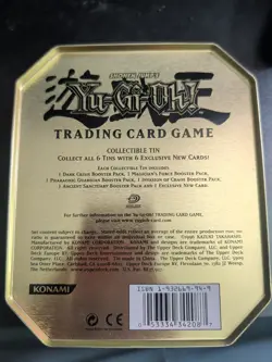 Yugioh Collectible Tins 2004 Command Knight Purple Empty - Image 3