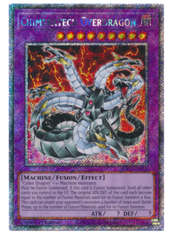 Chimeratech Overdragon - RA03-EN166 - Platinum Secret Rare LP - Image 1
