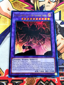 Fallen Angel of the Golden Land alin-en036 1st Ed (NEW) Ultra Rare Yu-Gi-Oh! - Image 1