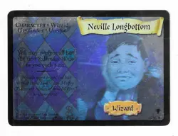 2001 Harry Potter TCG Quiddich Neville Longbottom Holo Foil Rare Card 15/80 - Image 1