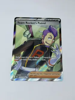 Pokemon Card TCG Team Rocket's Petrel 226/182 Sv10: Destined Rivals Holo NM/M - Image 1