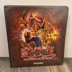 Yu-Gi-Oh! Card Folder Original Official Konami Vintage Album - Empty - Image 1