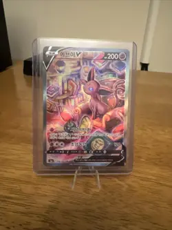 Espeon V 081/069 SR S6a Alt Art Eevee Heroes Korean Pokemon Card Mint - Image 1