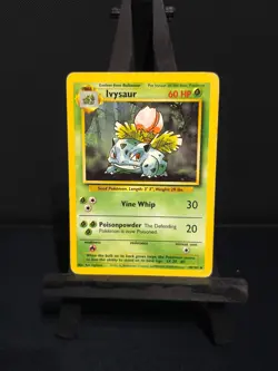 Ivysaur 30/102 Base Set Uncommon Pokemon Card WOTC (REF 130) - Image 1