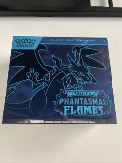 Pokemon Mega Evolution Phantasmal Flames Elite Trainer Box Sealed! W/Promo Card! - Image 2