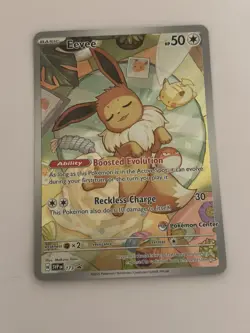 Pokemon TCG Eevee 173 SV: Scarlet & Violet Promo Card Pokemon Center Exclusive - Image 1