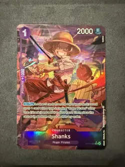 Shanks (Alt Art) OP13-065 R Carrying on His Will - ONE PIECE Card Game English - Image 1