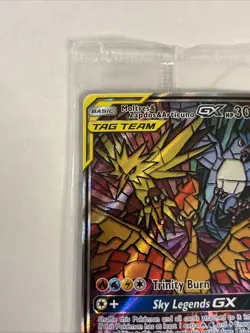 Moltres Zapdos Articuno SM210 GX SEALED Tag Team Hidden Fates Promo Card - Image 2