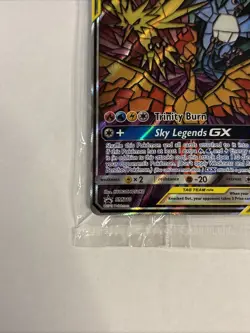 Moltres Zapdos Articuno SM210 GX SEALED Tag Team Hidden Fates Promo Card - Image 5
