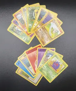 Pokemon TCG Base Set 2 Vintage 15 Cards - Lightly Played - Job Lot Bulk - Image 1