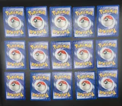 Pokemon TCG Base Set 2 Vintage 15 Cards - Lightly Played - Job Lot Bulk - Image 2