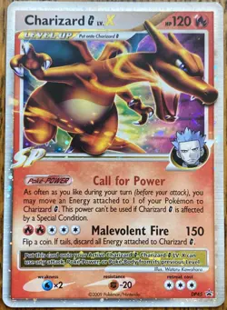 Pokemon TCG Charizard G LV.X DP45 Holo Promo Card NM Condition NICE!! - Image 1