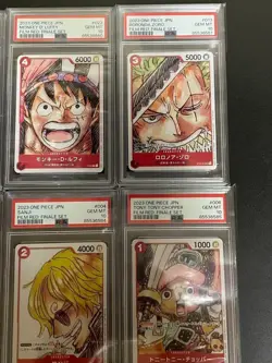 PSA 10 One Piece Premium Card Coll-Film Red Finale Set Japanese mc08 2023 JPN - Image 3