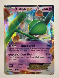 Gallade EX Pokemon TCG Card Holo NEAR MINT CONDITION Foil XY45 Black Star Promo - Image 1