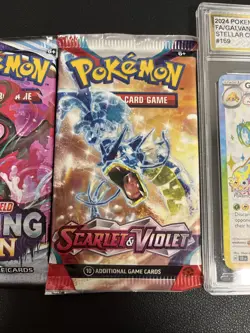 Pokemon Lot #4 Sealed Packs And A Graded Card - Image 3