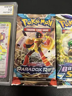 Pokemon Lot #4 Sealed Packs And A Graded Card - Image 5