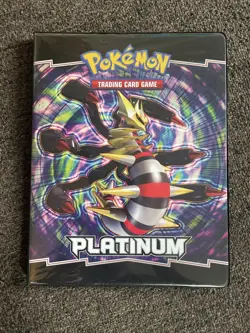 Pokemon TCG Platinum Binder Very Rare 9 Pocket With Cards - Image 1