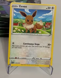 Pokemon Card - Eevee 2025 McDonald's Dragon Discovery 013/015 Promo - Image 1