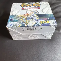 SWSH Brilliant Stars SEALED Booster Box (36 Packs of Pokemon Cards) - Image 3
