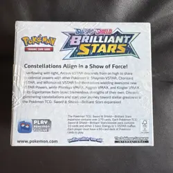 SWSH Brilliant Stars SEALED Booster Box (36 Packs of Pokemon Cards) - Image 4