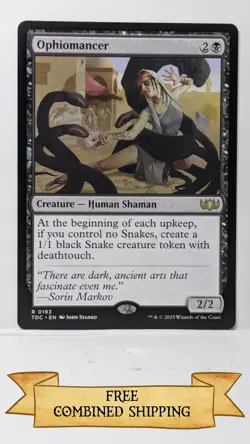 Ophiomancer Commander: Tarkir: Dragonstorm Regular - Image 1