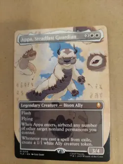 Appa, Steadfast Guardian (Borderless) 0316 - Avatar: The Last Airbender TLA MTG - Image 1