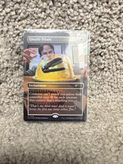 Magic Secret Lair X The Office - Ghostly Prison - From Dwight's Destiny Foil MtG - Image 2