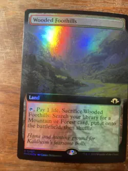 Wooded Foothills (Extended Art) Modern Horizons 3 Foil - Image 1