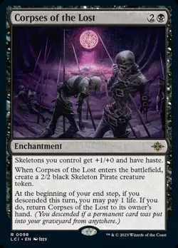 Near Mint, English - 4 x MTG Corpses of the Lost The Lost Caverns of Ixalan - Image 1