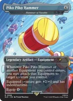 Near Mint, English - 1 x MTG Piko Piko Hammer - Hammer of Nazahn Secret Lair Dro - Image 1