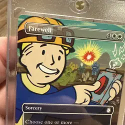 Farewell - Fallout - Borderless NON-FOIL Magic The Gathering NM 353 - Image 5