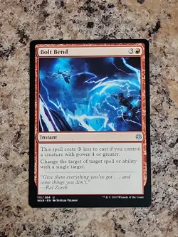 MTG War of the Spark Bolt Bend 115/264 NM Unplayed Commander EDH Modern - Image 2