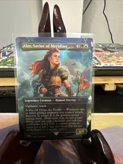 Aloy, Savior of Meridian (Rainbow Foil) Secret Lair Drop Foil - Image 1