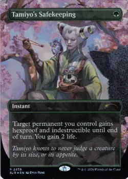MTG Tamiyo's Safekeeping (Confetti) (2335) | NM Foil | Secret Lair Furby {SLD} - Image 2