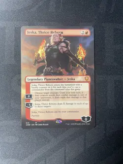 Jeska, Thrice Reborn BORDERLESS #513 NM Commander Legends Magic The Gathering - Image 1