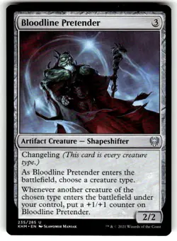 Bloodline Pretender Kaldheim Regular MTG NM Near Mint - Image 1