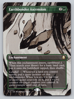 Earthbender Ascension Borderless- MTG Avatar: The Last Airbender TLA - Image 1