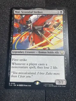 MTG Mai, Scornful Striker Avatar: The Last Airbender Regular #0109 - Image 1