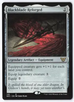 Blackblade Reforged R Commander: Kamigawa: Neon Dynasty 146 NM - Image 1