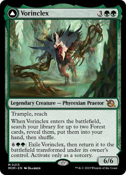 Vorinclex // The Grand Evolution [March of the Machine] Magic MTG - Image 1