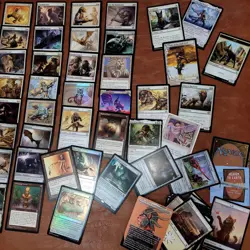 Whole COMMANDER Magic Deck MTG - Kemba Kha Regent Full Art Purre White CATS Fun - Image 2