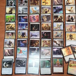 Whole COMMANDER Magic Deck MTG - Kemba Kha Regent Full Art Purre White CATS Fun - Image 3