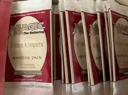 Empty MTG Homelands, Alliances & Fallen Empires Booster Boxes and pack wrappers - Image 5
