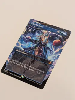 Omniscience (Anime Borderless) Wilds of Eldraine: Enchanting Tales Regular - Image 1