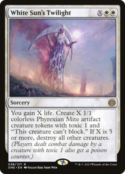White Sun's Twilight - 38 - Phyrexia: All Will Be One- Near Mint - MTG - Image 1