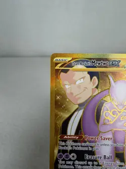 Pokemon TCG Gold Team Rockets Mewtwo 240/182 SV10 Destined Rivals NM - Image 4