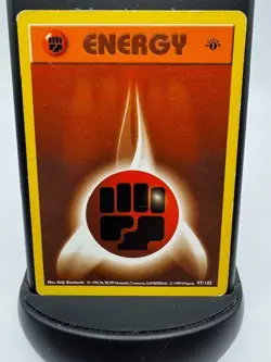 Pokemon TCG - Base Set - Fighting Energy #97/102 [Shadowless] (1st Edition) - Image 1