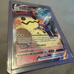 Pokemon Mimikyu VMAX Holo Ultra Rare TCG Card 2022 Brilliant Stars TG17 - Image 1