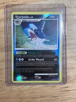Sharpedo 37/132 Secret Wonders Reverse Holo - Pokemon TCG 2007 - Image 1