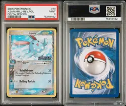 Azumarill 19/113 Reverse Holo Pokemon EX Delta Species - PSA 9 - Image 1